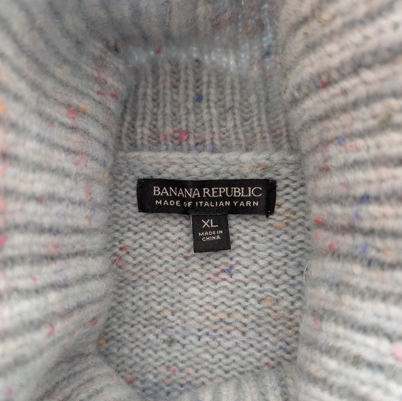 Banana Republic Alpaca Wool Blend Confetti Sweater Size XL - Picture 4 of 7